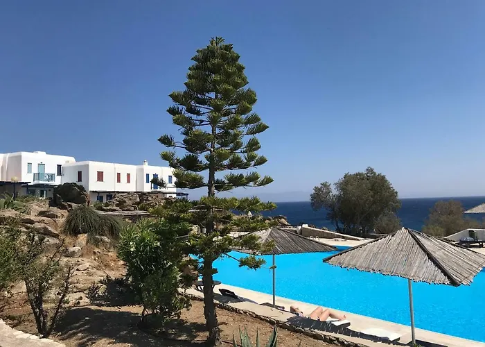 Smart Cozy 4 Pers. Apart. In Costa Ilios Myconos